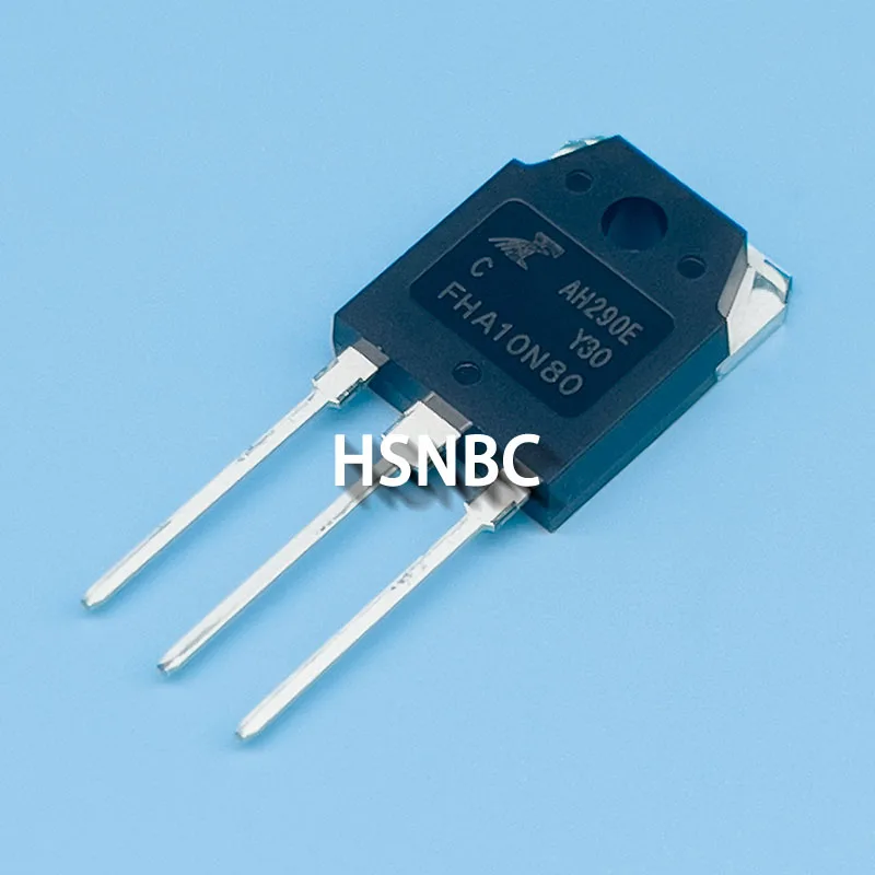 10Pcs/Lot FHA10N80 10N80 FHA10N80C TO-3P 800V 10A MOSFET N-channel Power Transistor 100% New Original