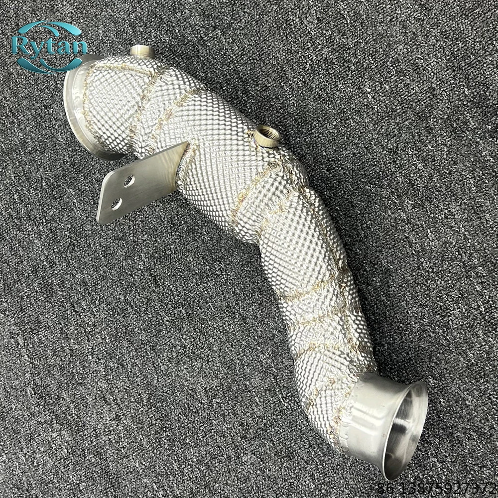 

Выхлопная система Rytan из нержавеющей стали 304 с прямыми трубами Valvetronic и даунпайпом для W205 2.0T