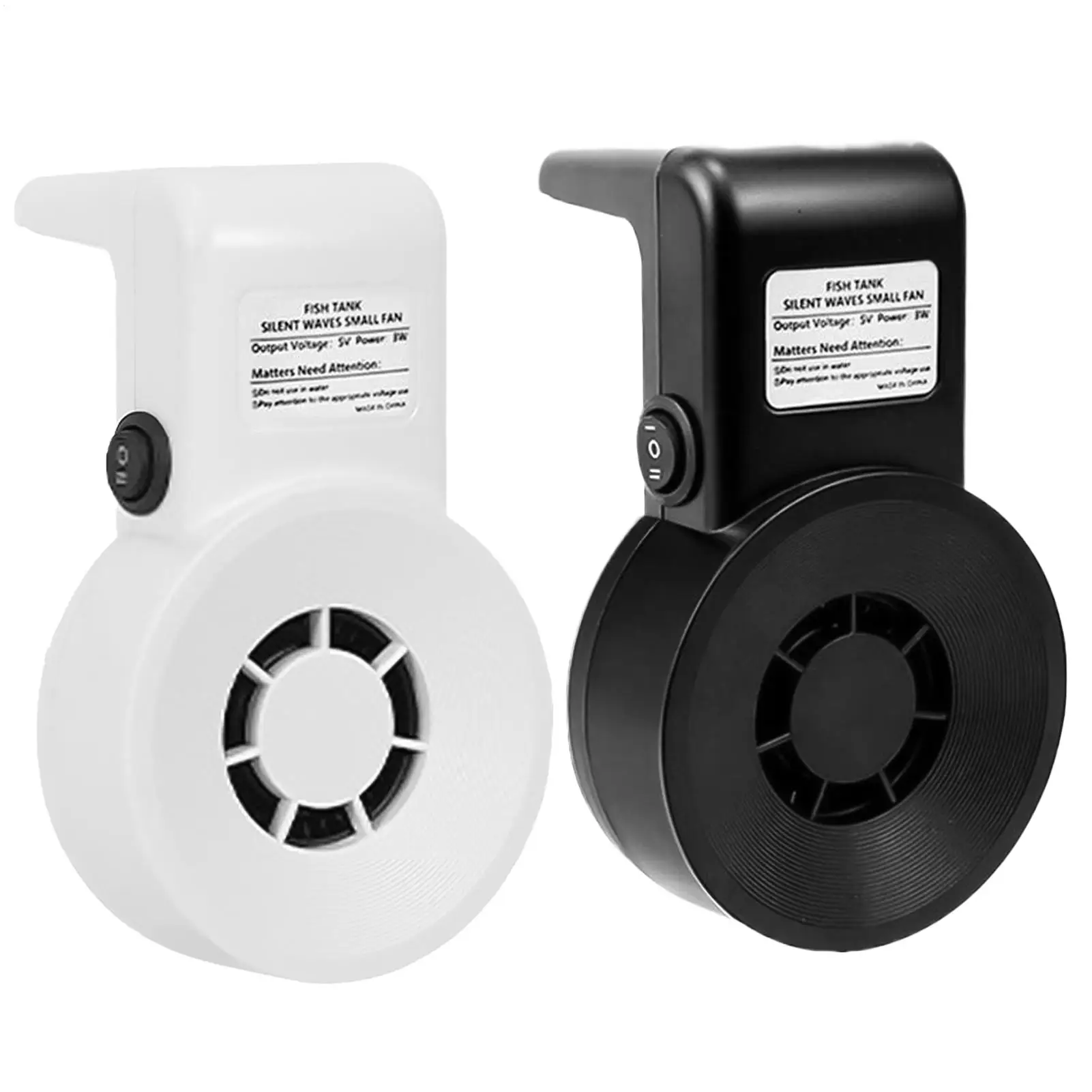 Ventilateur USB pour aquariums, accessoires pour aquariums, ventilateur de refroidissement silencieux pour aquarium, petit appareil de refroidissement externe