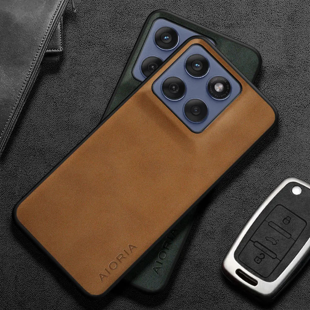 Para Motorola Edge 60 50 Pro Fusion Ultra Neo funda Capa nueva y elegante funda de teléfono de cuero PU para moto edge 60 fusion coque funda