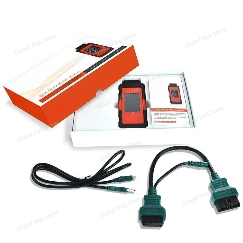 

Диагностический инструмент для тяжелых грузовиков ForXtruck X005 Plus, мигающий, быстрый считыватель, функция тестирования регенерации Dpf