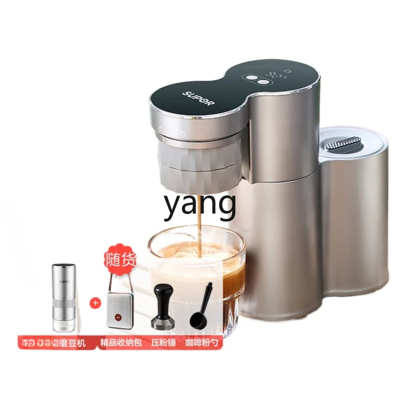 

Yjq Semi-Automatic Coffee Machine Household Small Mini Portable Concentrated American Fancy Coffee