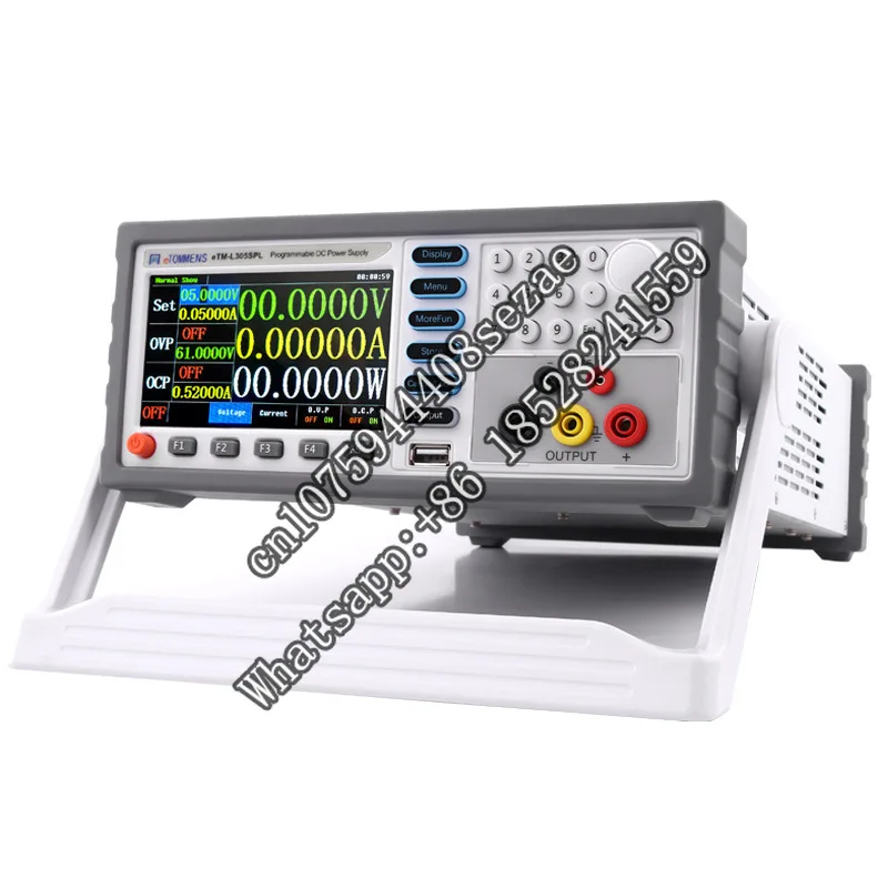 Programmable DC power supply, 5-bit/6-bit high precision, 30V/3A/5A/60V regulated adjustable programmable linear power supply