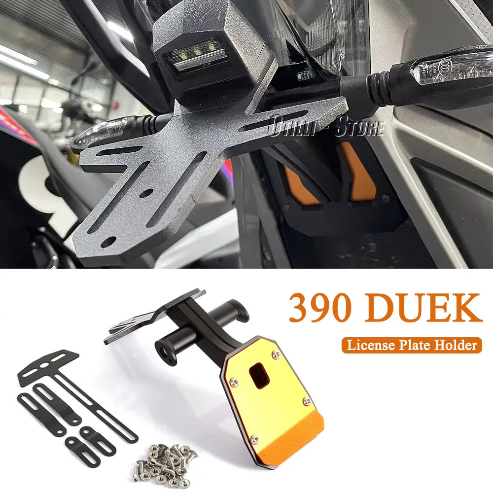 

Motorcycle Accessories Rear License Plate Holder Bracket Tail Tidy Fender Eliminator For 390DUKE 390Duke Duke 390 DUKE 2024 2025