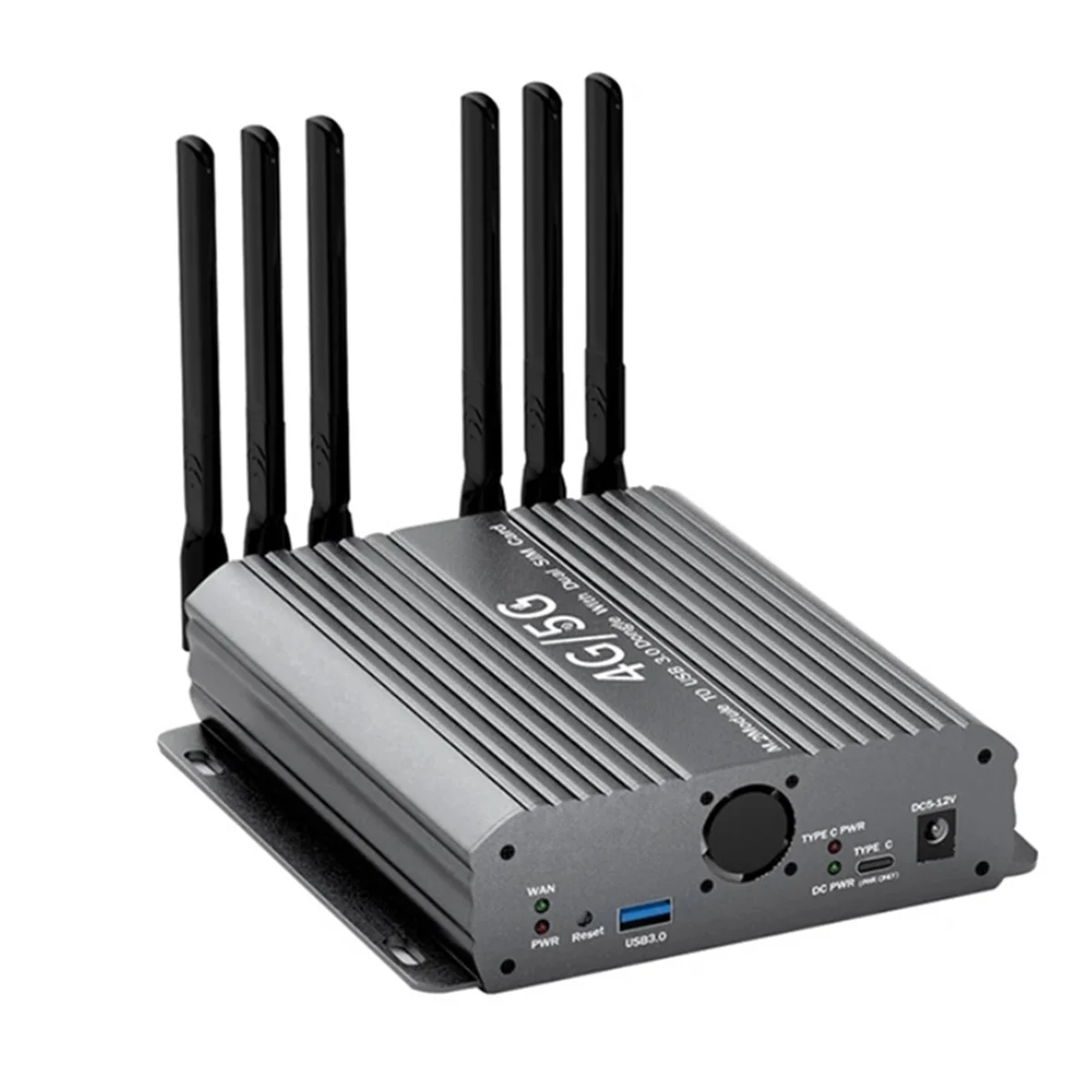 바비큐! NGFF M.2 - USB 3.0 어댑터 무선 카드 라이저 듀얼 쿨링 팬 SIM/Micro-SIM/Nano SIM 4G 5G 모듈용 SIM 카드 슬롯