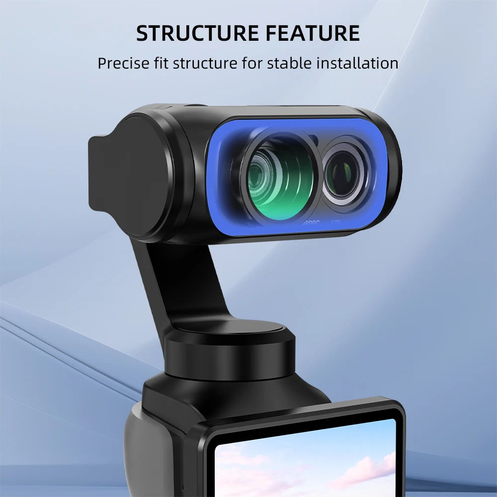 Weitwinkel-Filter für Insta360 Luna Ultra 0,75X 115 Grad HD-Glas Magnetfilter Objektiv Ölbeständig Staubdicht Kamerazubehör – Detail 8