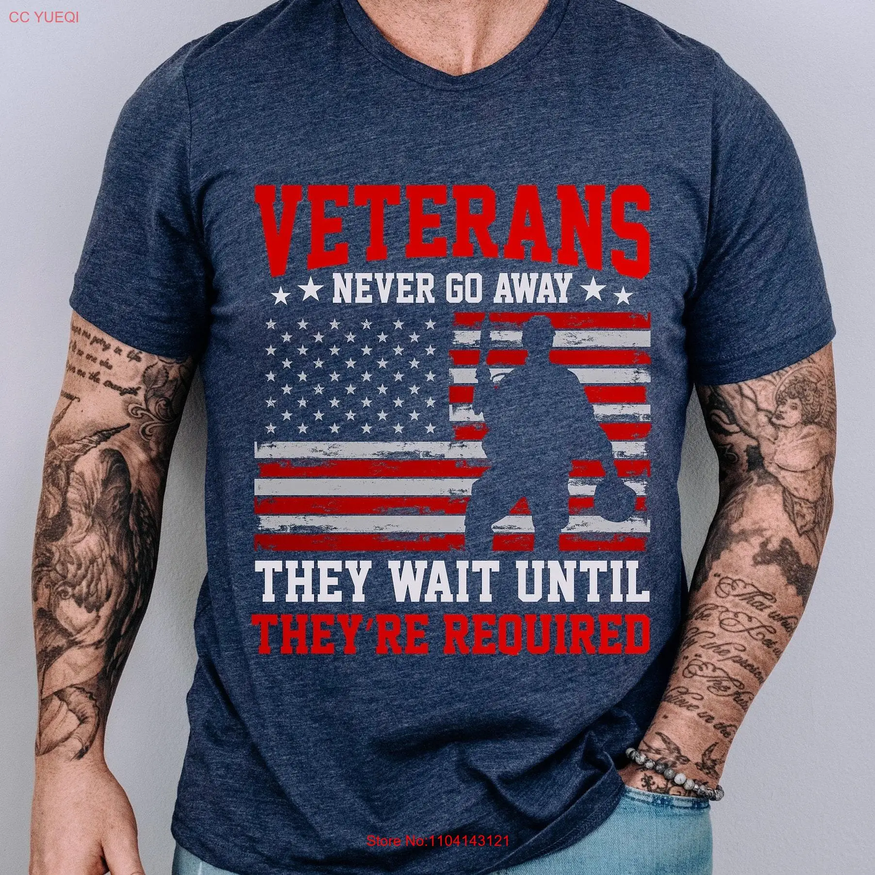 

for Veteran T Shirt Honorable Discharged Retired Military Officer Us long or short sleeves