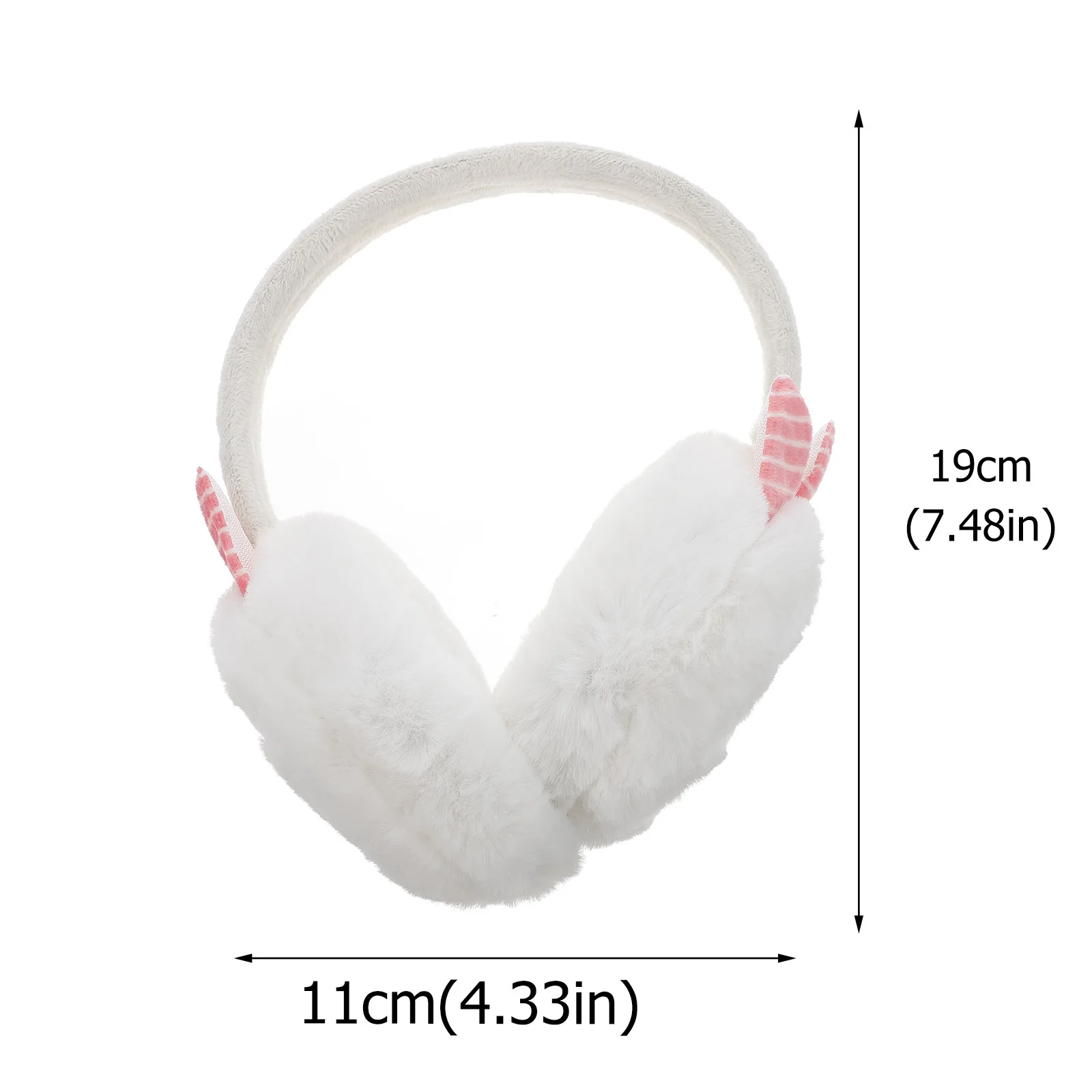 1 قطعة الأذن الشتوية دفئا رائعتين الكرتون غطاء للأذنين في الهواء الطلق يندبروف الغطاء الواقي لينة الدافئة الشتاء الملحقات