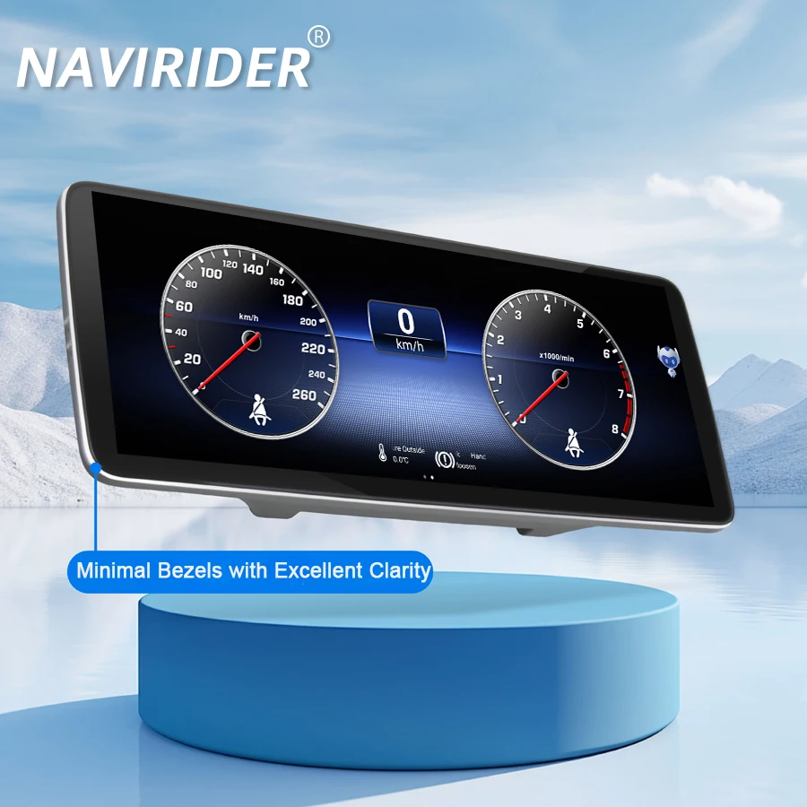 شاشة 12.8 بوصة فيديو وسائط متعددة للسيارة لسيارة Mercedes Benz V-Class W447 V260 V250 V220 2400x960P مشغل أندرويد ستيريو GPS CarPlay #6