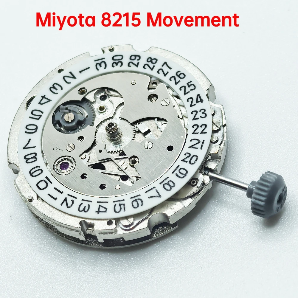 Japan Miyota 8215 Uhrwerk Automatischer Ersatzmechanismus 21 Steine Hochpräzise Werkzeugteile Ohne Sekundenzeiger-Stoppfunktion – Detail 2