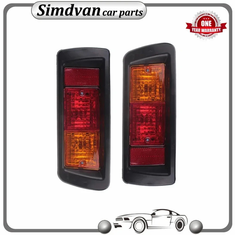 

1pair Auto Body Rear Bumper Reflector Lamp 81920/81910 81550-60440 for Toyota Land Cruiser 90 RZJ95 RZJ90 VZJ95 KZJ95 1996-2008