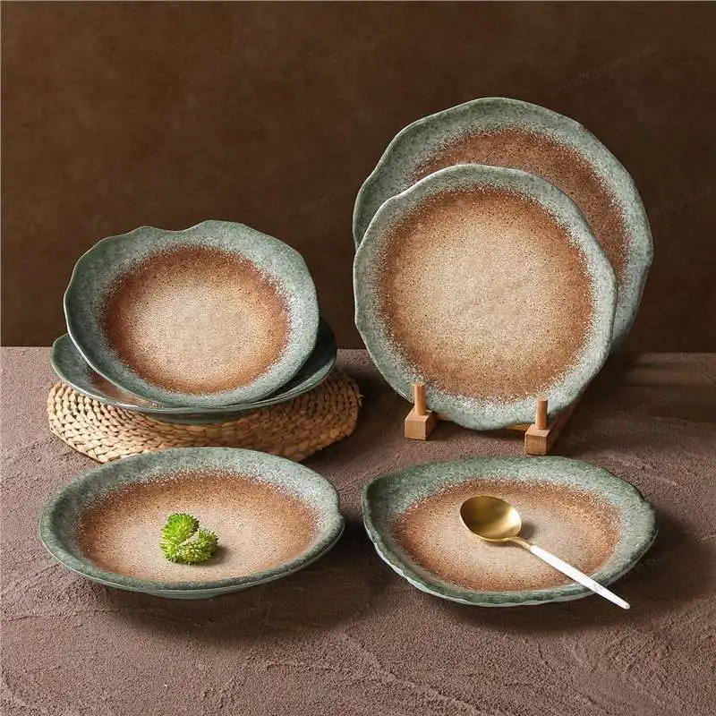 For Hot Pot Plate, Vegetable Plate, Barbecue Tableware, Fruit Plate