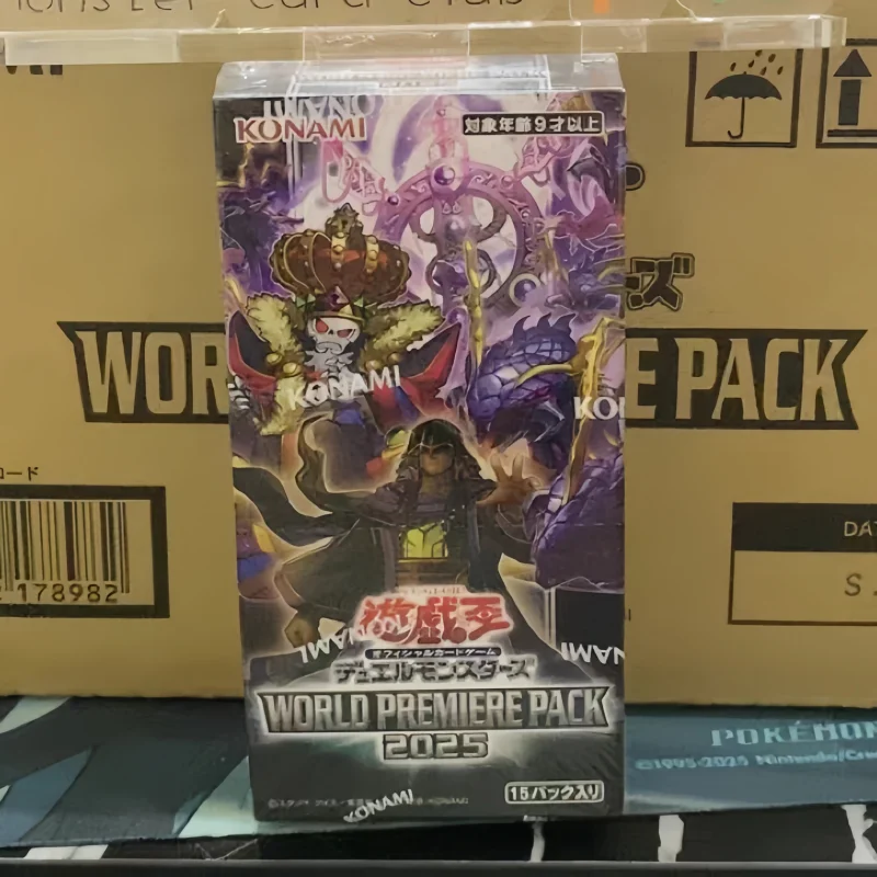 

Новый оригинальный пакет YugiOh World Premiere Pack 2025 Wpp6, дополнительный пакет, японская версия, коллекция, подарки-сюрпризы, игрушки
