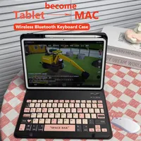 Free Mouse Bluetooth Keyboard Case for Xiaomi Mi Pad 6 6 Pro 11 2023 5 Pro 5 11 for Redmi Pad SE 11inch Case with Pencil Slot