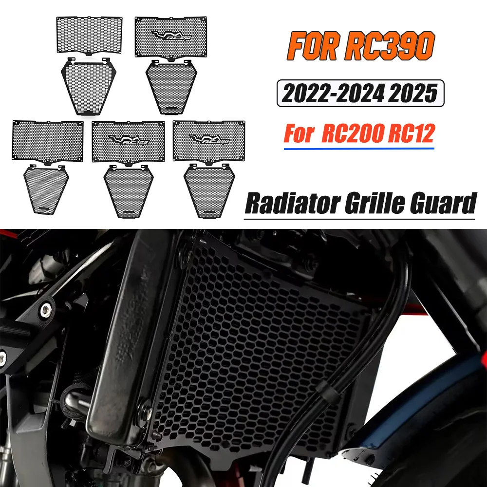 

Motocycle Radiator Grille Cover Water Tank Guard Protection Accessories FOR RC390 RC200 RC125 2022 2023 2024 2025 RC 390/200/125