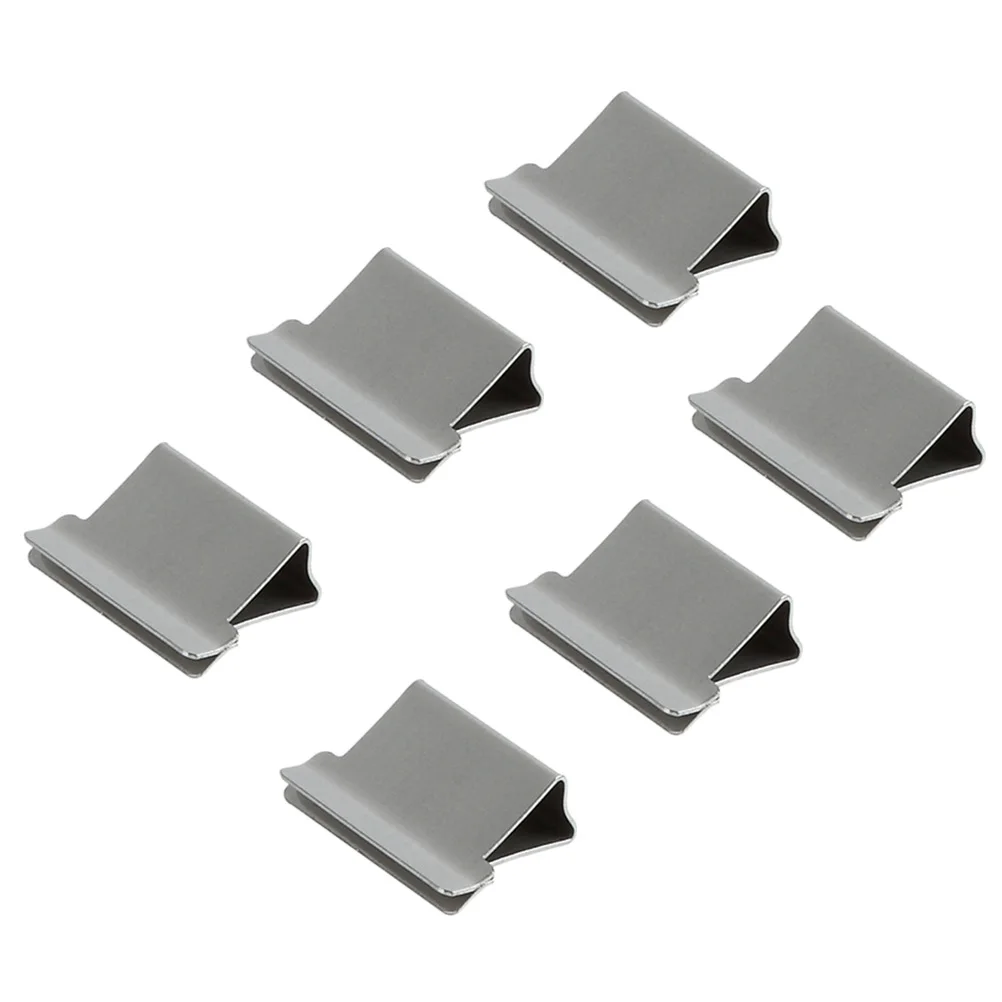 50pcs Paper Clip Office Supplies School Handheld Clam Dispenser Refills Metal Staples Document Binding Reusable Safe Manage