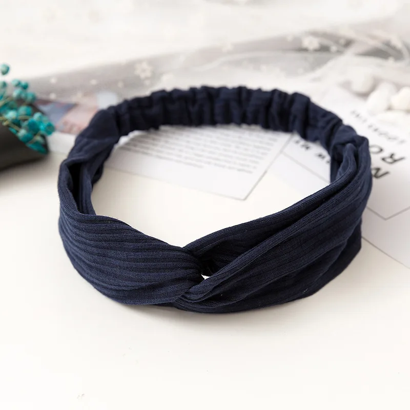 2026 Neues Design Modische Damen Sommer-Stil Stirnbänder Böhmischer Mädchen-Kreuzturban Bandagen-Haarbänder Haaraccessoires – Detail 18
