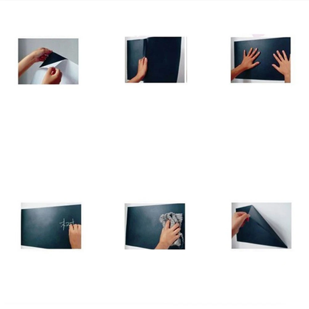 

45 X200cm Chalkboard Wall Sticker Thickened Decal Blackboard Stickers Rewritable Green