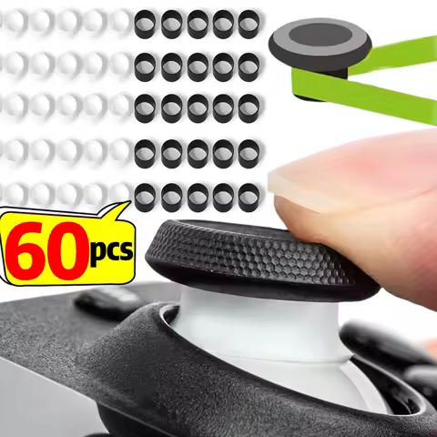 2-60Pcs Silicone Elastic Protector Rings For Steam Deck Game Joystick Rocker Cover For Xbox PS4 PS5 Controller Game Accessories