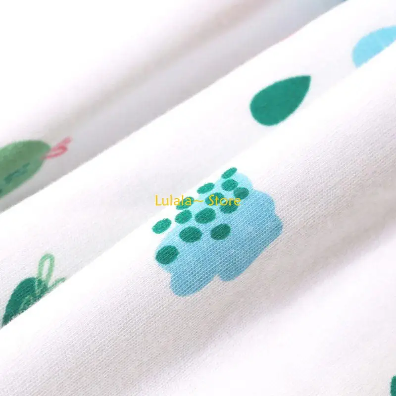 Y4QA الطفل سروال التدريب القطن مقاوم للماء القماش الملونة الحيوان ديناصور طباعة حفاضات تنورة سرير وسادة فراش #5