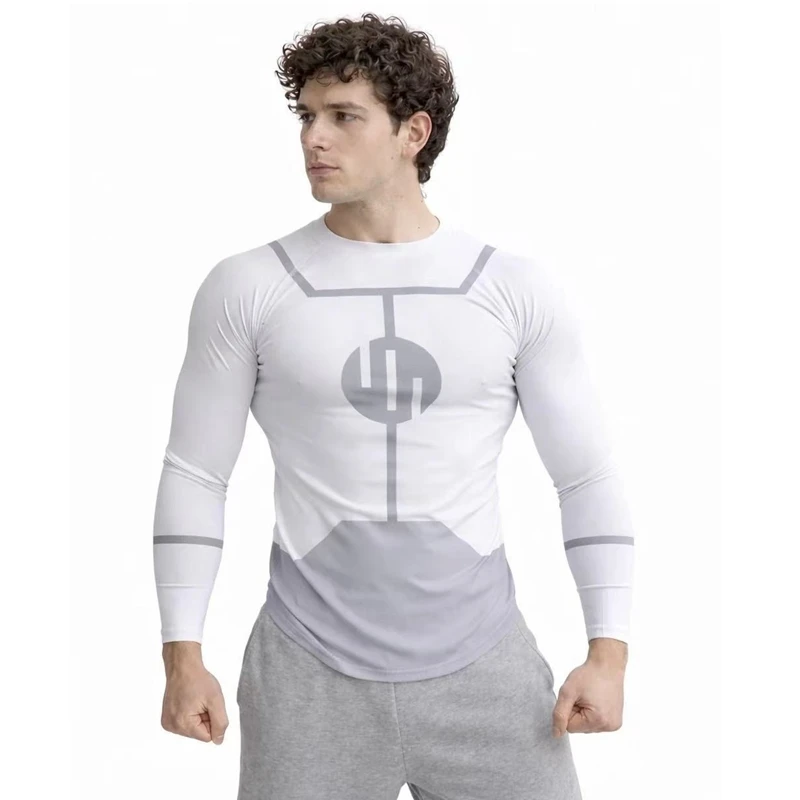 Invincible Cosplay Rash Guard Diving T Shirt BJJ RashGuard Long Short Sleeve MMA Clothing Men Women Viltrumite Gym Shirt Costume view 5