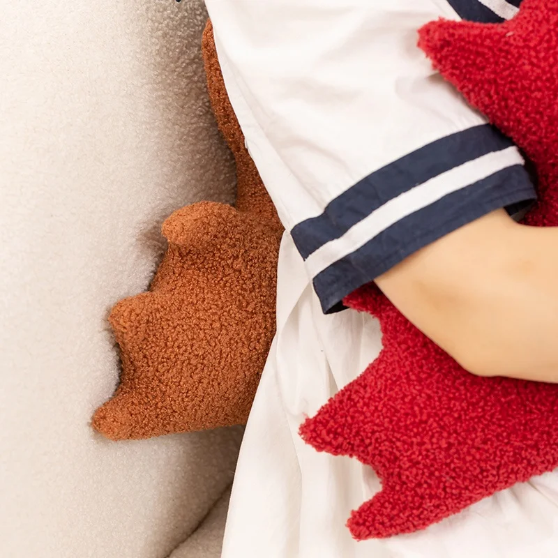 단풍잎 베개 인조 식물 잎 부드러운 봉제 껴안는 베개 홈 소파 쿠션 수확 축제 따뜻한 생일 선물