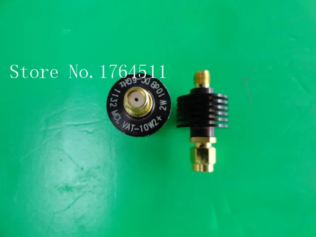 [LAN] switch MINI VAT-10W2+ DC-6GHz 10dB 2W SMA coaxial fixed attenuator  --3PCS/LOT