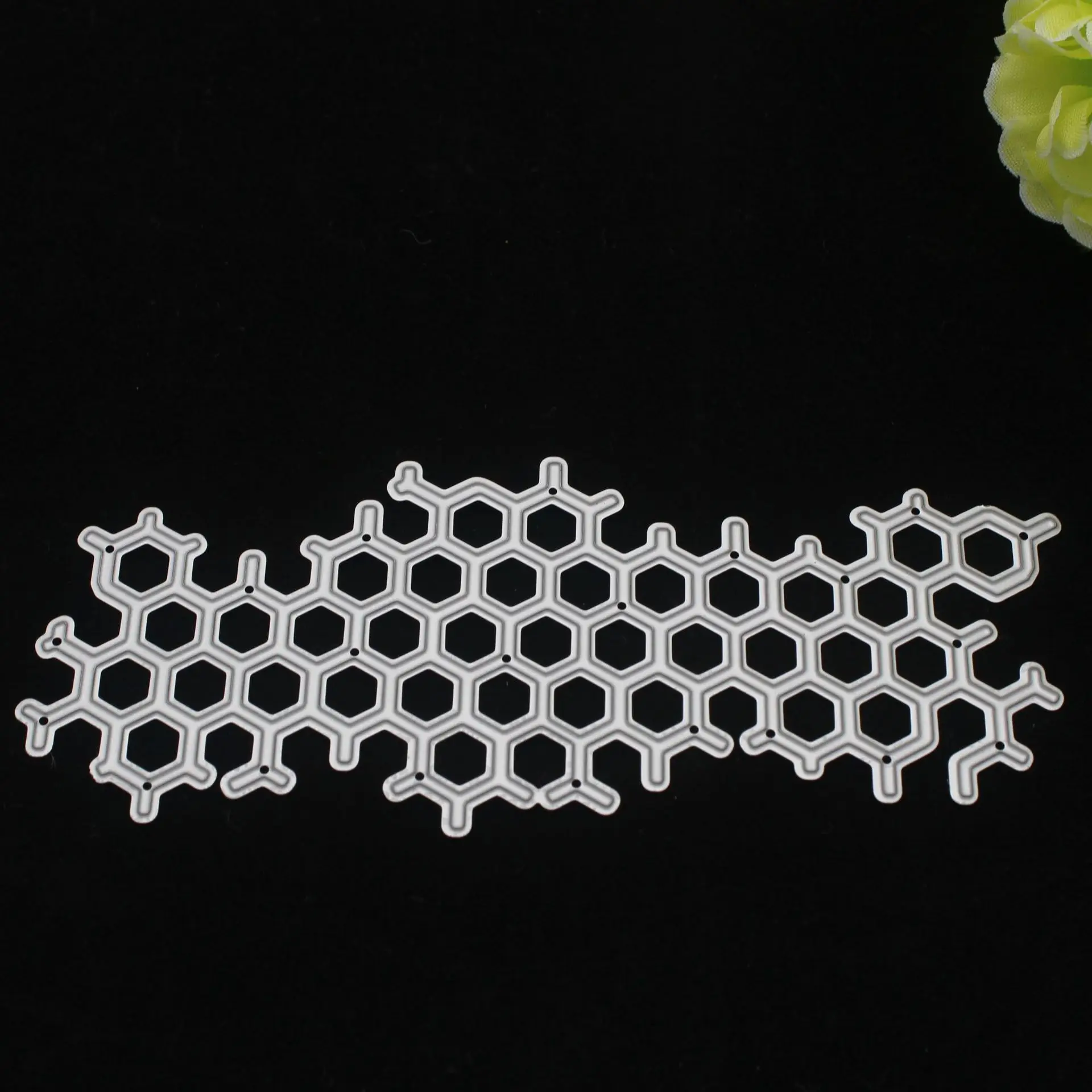 Honeycomb Metal Cutting Dies Stencil Scrapbooking Photo Album Card Paper Embossing Craft DIY Cut