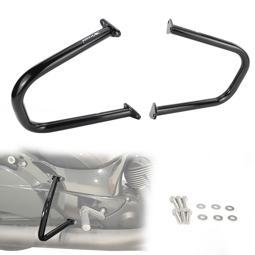 

Motorcycle For Indian Chieftain Roadmaster Pursuit Springfield Chief Dark Horse Chief Vintage Rear Saddlebag Guard Crash Bars