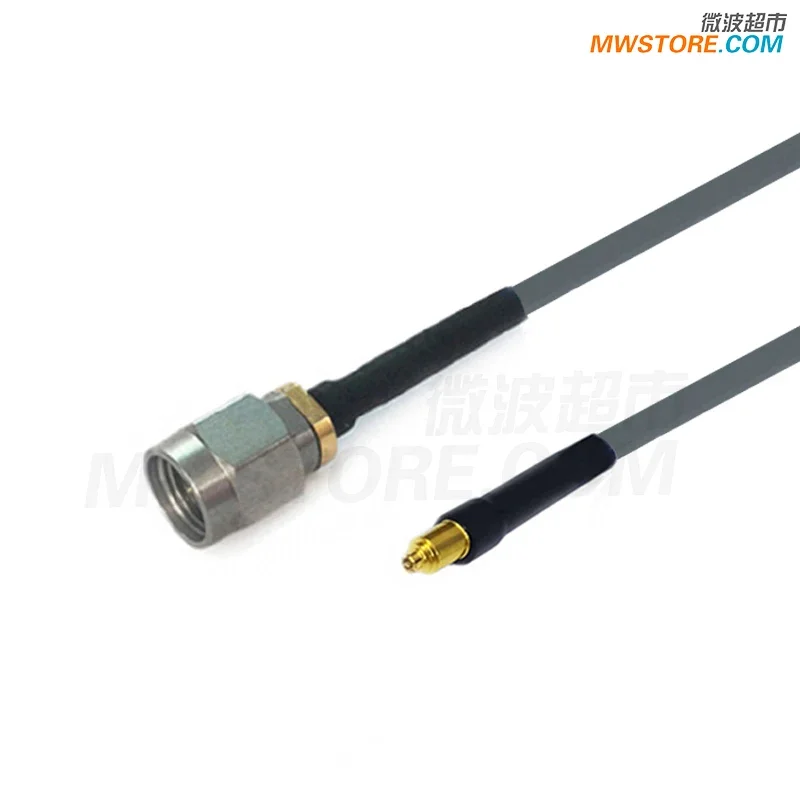 Microwave Supermarket 2.92mm Male -G3PO(SMPS) Female Radio Frequency Connection Cable Flexible Cable Assembly Patch Cord 40G.