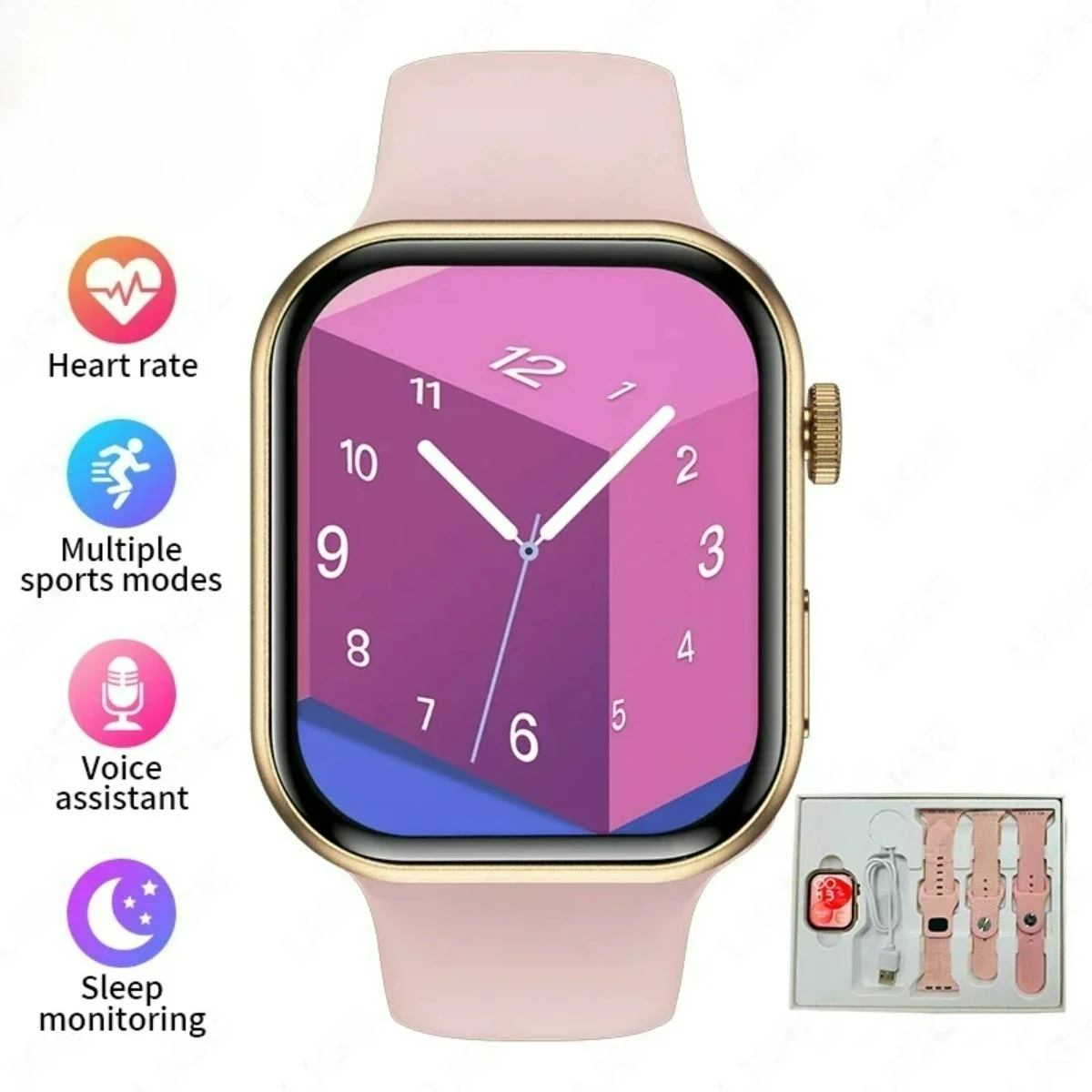 Xiaomi 2026 لـ FIT 3 2.01 "HD شاشة ساعة ذكية للنساء والرجال ساعات بلوتوث دعوة ساعة ذكية 9 جهاز تعقب للياقة البدنية الرياضية