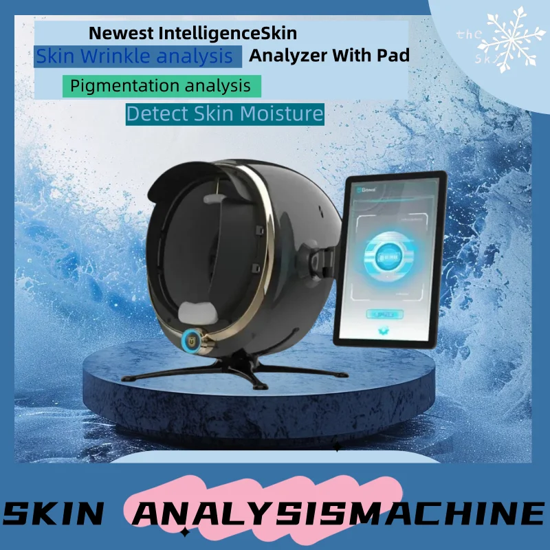 

New 3D Smart Magic Mirror Skin AnalyzerMachine Aisia Skin Analysis System AcnePigmentation Analysis Face Scanner 2024