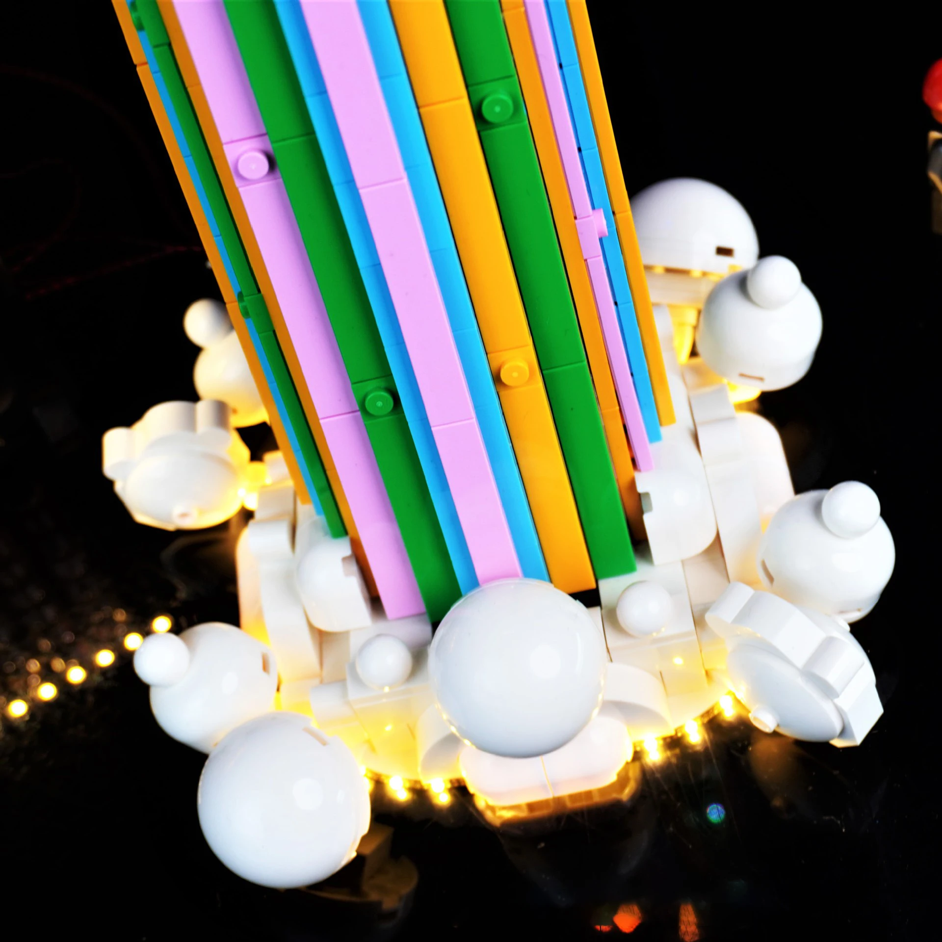 DIY-LED-Beleuchtungsset für 10391-Festival-Feier-Bauset, ferngesteuerte Beleuchtung für die Modelanzeige (nur Lichter)