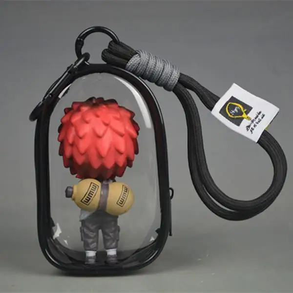 NARUTO Gaara anime merchandise cartoon cute doll figure keychain creative personalised backpack pendant decoration gift view 5
