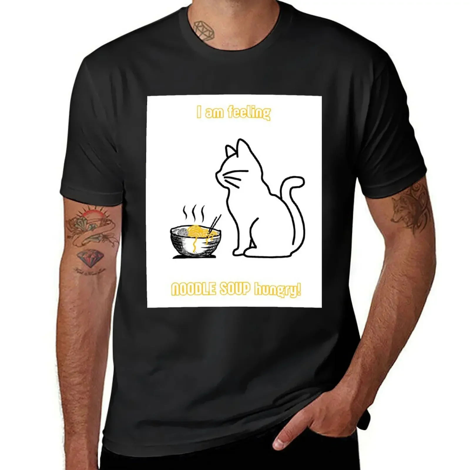 

Feeling hungry for noodle soup T-Shirt customs design your own Blouse plus sizes cute clothes mens plain t shirts