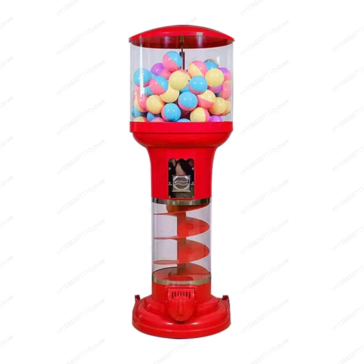 

75-100Mm large twisted egg coin-operated smart, large coin-operated spiral machine red (1 unit)