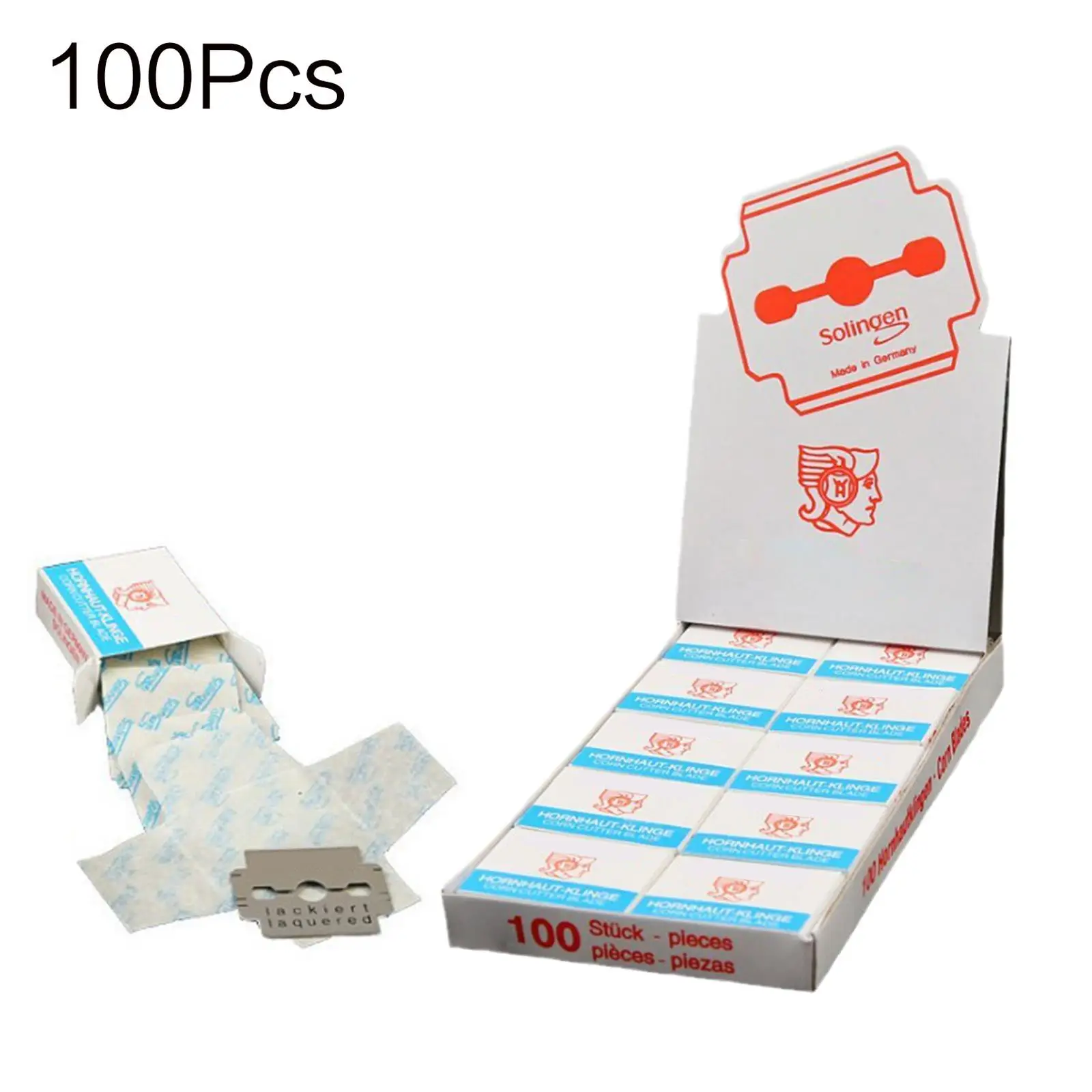 100pcs A Box Of Manicure Tools Foot Planer Nail Foot Skin Planer Perfect Pedicure Foot Care