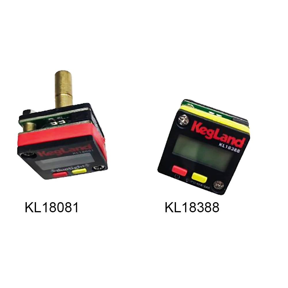 KegLand 0-90/100psi Mini Medidor Digital 27mm x 27mm x 8mm Medidor de Pressão Cerveja Preparação Caseira