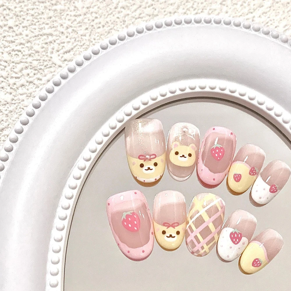 10Pcs Almond Press On Nails Wi - đánh giá và giá Photography Tips
