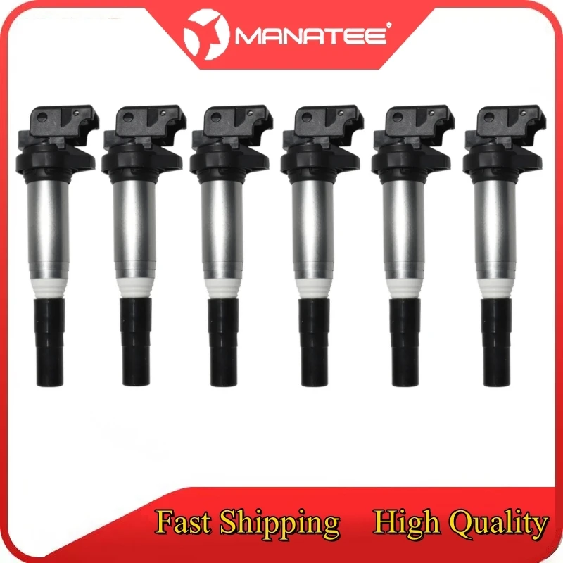 

6 PCS ​Auto Ignition Coil For BMW 135is 2013 228i 2014-2016 320i 2012-2018 323i/325Ci/325i/325xi/328i 12138616153 12137594596