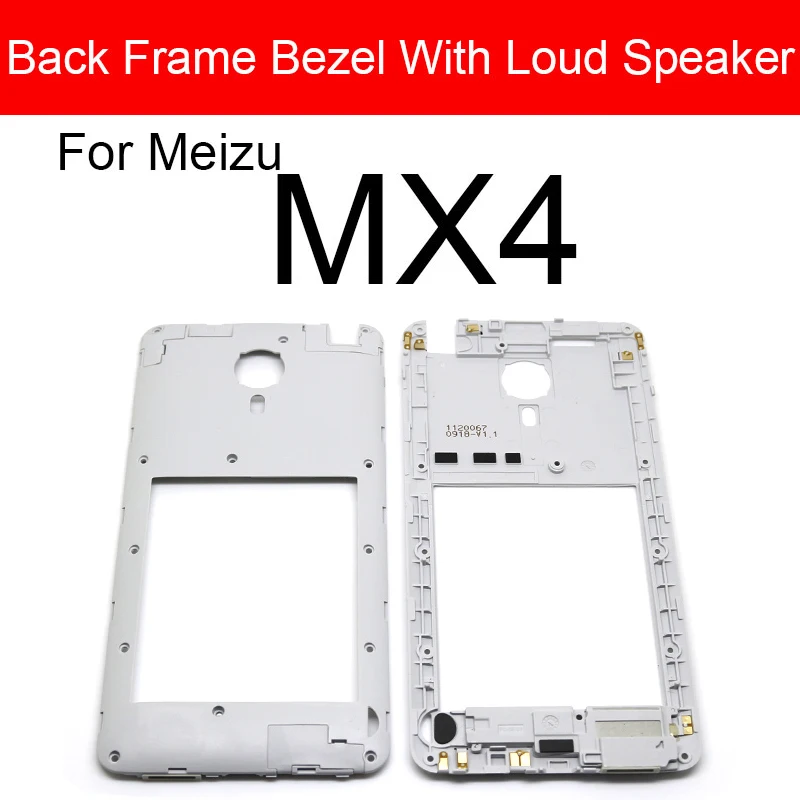 

Back Frame Bezel With Loud Speaker Buzzer For Meizu MX4 MX4G MX4G Uni Louder Module Speaker Frame Flex Ribbon Cable Replecement