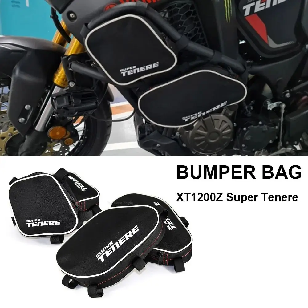 Motorcycle Frame Crash Bars Waterproof Bag Bumper Repair Tool Placement Bag For Yamaha XTZ1200 XT1200Z Super Tenere 2010-