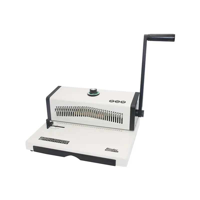 CY-T9029A Manual double loop wire binding machine For Office Use Portable Wire Punching Machine