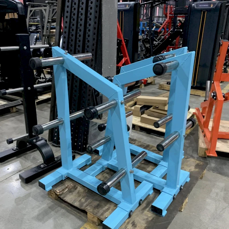 

Commercial Fitness Equipment Plate Rack Strength Training Gym Machine Weight Tree Gym