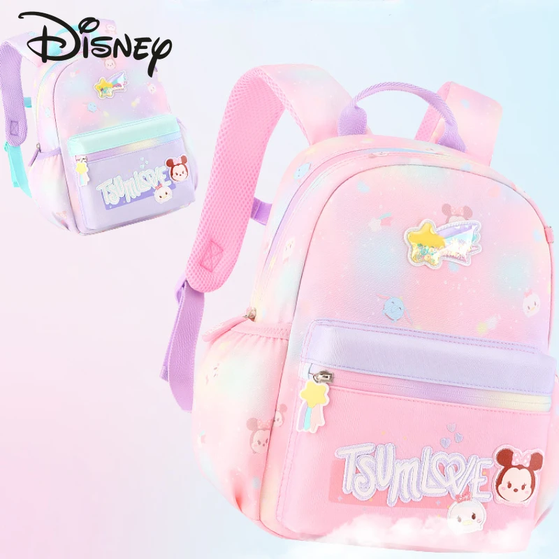 

Disney Mickey Original Children's Backpack Cartoon Cute Children's Schoolbag Luxury Brand Boys and Girls Kindergarten Schoolbag