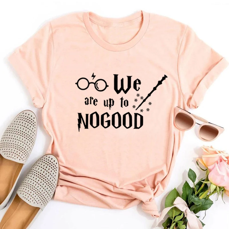 

Custom Couples T-shirt We Solemnly Swear That We Are Up To No Good Shirt Personalized Shirts Matching Shirt Harajuku Shirt