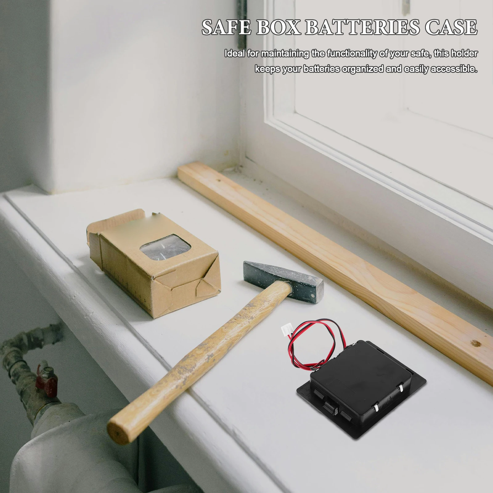 Safe Mini Aa Koffer mit Deckel Münzhalter Wohnaccessoire