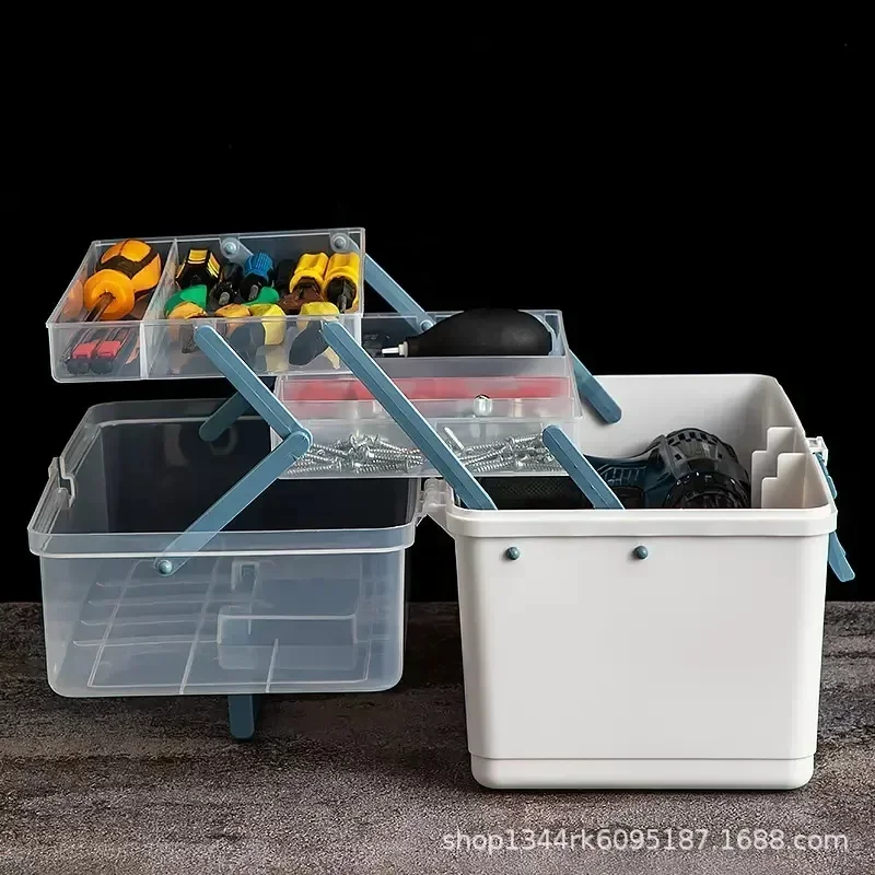 Portable Hardware Set Sorting Box Hardware Storage Large Capacity Electrician Maintenance Toolbox Multifunctional Tool Boxs