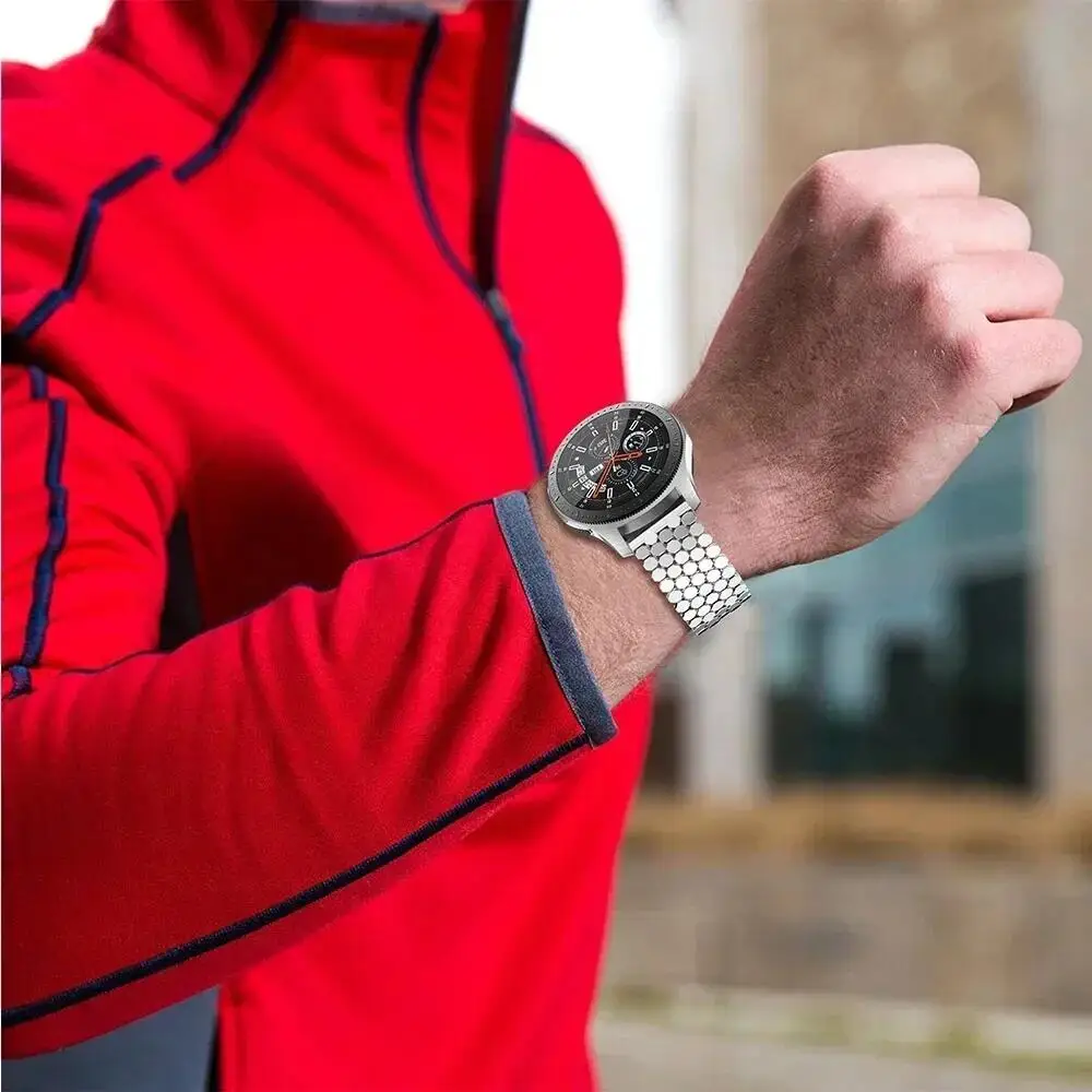 Металлический ремешок 22 мм для NORTH EDGE APACHE-46, сменный браслет Correa для APACHE-46, аксессуары для ремня из нержавеющей стали