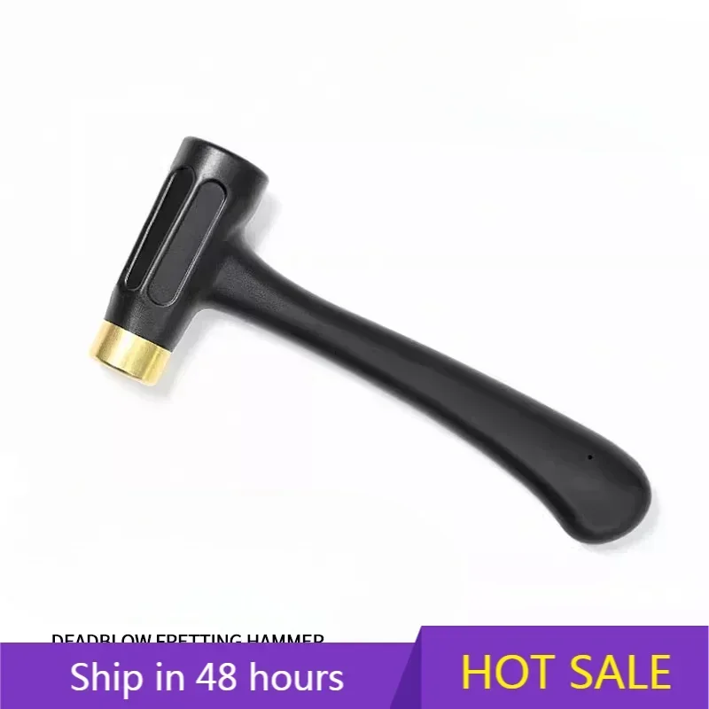 H X Shop Store--Folk Electric Guitar Fret Installation Copper Hammer Fret Replacement Hammer Multi-purpose Instrument Tool